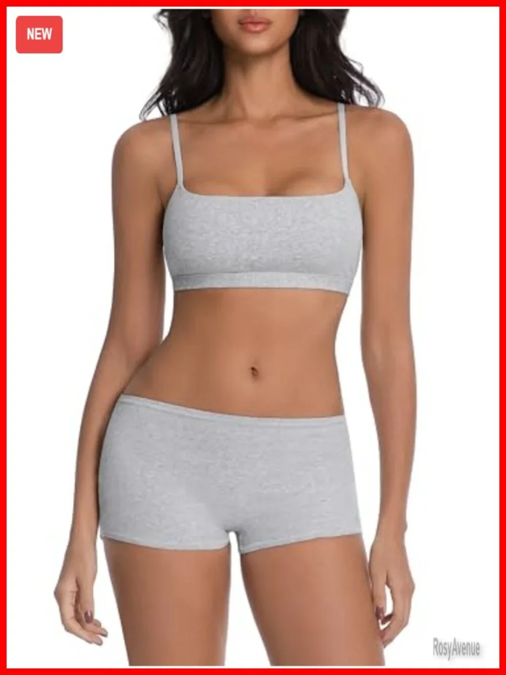 2 Pc Lounge Set Camisole Tank Top With Shorts Sleepwear Pajamas